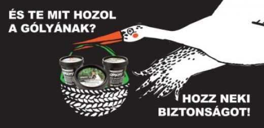 Biztonságot hoz a Lush a gólyáknak