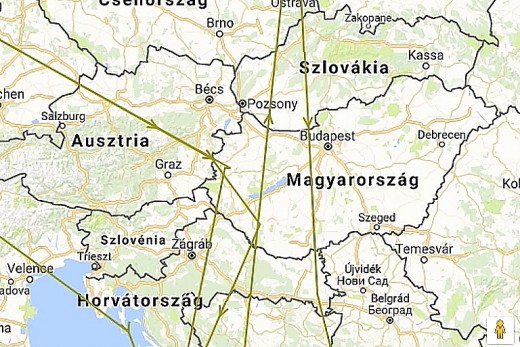 2015-ös megjelölése óta „Larry” mindhárom őszi vonulása Angliából Közép-Afrikába Magyarországon keresztül vezetett (forrás: www.bto.org).